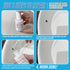 Specialty Tub and Tile Paint, High-Gloss White Quick-Dry Porcelain Paint for Tubs, Tiles, and Sinks