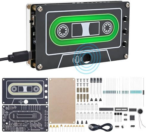 10 Minutes Sound Recorder Soldering Project, ICSTATION DIY Audio Voice Recorder Learning