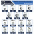 wwsurpluses 360 6#32 8#32 10#24 10#32 1/4-20 5/16-18 3/8-16 1/2-13 M3 M4 M5 M6 M8 M10 M12 304 Sets Pcs SAE & Metric