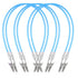 6Pcs Autoclavable Dental Flexible Medical Grade Silicone Bib/Bibs Holders Clips,Individually Wrapped Napkin