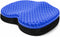 Blue Gel TPU Seat Cushion Large Contoured Honeycomb Cooling Gel Cushion for
