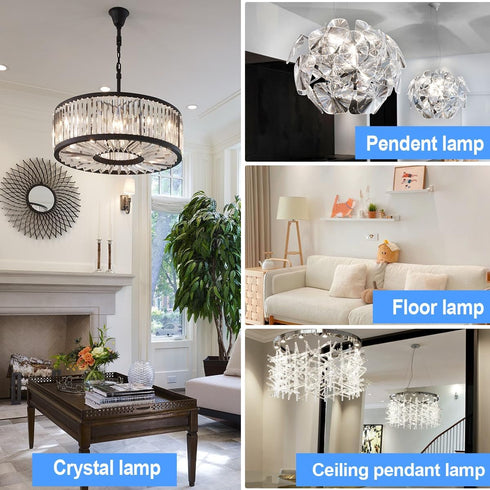 G9 Bulb 5000K Dimmable 4W (40Watt Replacment),1.77 Inch T4 Bulb, 120V 400LM G9 360 6Pack LED Daylight White, Not Height