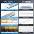Lighting,5 Pack Indoor,3 Dimmable,Magnetic Closet Counter Under Cabinet Rechargeable Motion Sensor Light Colors Lights