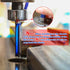 3Pcs Set 1/2 2",2-1/2",3" Length,1/2" Extra Long Straight Router Bit Shank, Carbide Tipped Double Flute Straight Bit