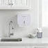 Paper Towel Dispenser Wall Mount: No Drill Adhesive Z-fold Multifold Paper Towel Dispenser, Compact Design for Family