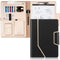 Toplive Black Padfolio Portfolio Case, Executive Business Folder with Document Sleeve, A4 Size Clipboard & Card Holders