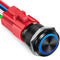 SARDVISA 16mm Latching Push Button Switch, 12V DC On Off Power Button