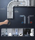 UNIOJO 5.2mm IP67 4.3" 1080P 8 32GB Borescope, Endoscope Camera with Light, Waterproof Sewer Camera with LCD Screen, HD