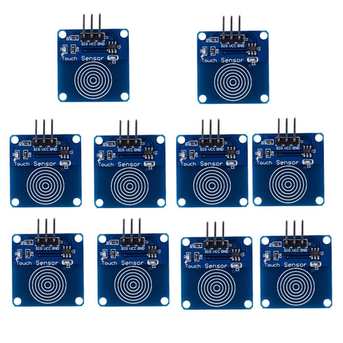 HiLetgo 10pcs TTP223B Capacitive Touch Switch Module Touch Sensor Switch Digital Capacitive