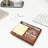 Librarian Sticky Note Holder, Office Decor, Thank You Appreciation Gifts for Women Self-Stick Note Pad Holders WPP14