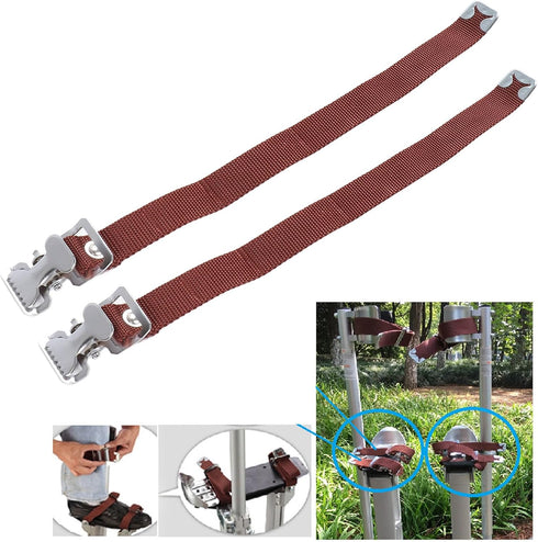 ZJchao 1 Pair Comfort Drywall Stilts Leg Straps for Home Improvement High Wall