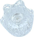 1 Piece Bathtub and Shower Petal Faucet Knob Replacement Trim Kit with 3 Piece Button Set, Clear Acrylic