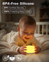 0 3 Dimming, Baby Night Light, Blue-Light Nursery Egg Light for Breastfeeding, Flip Design, Soft BPA Free, Colors
