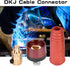 DKJ Series Welding Cable Joint Quick Connector, Male Plug and Panel Socket Adapter