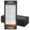 12 Pack 1 View Menu Holder Menu Covers 4.25" x 11" |