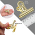 Gold Bull Hinge Paper Clips, Coideal 10 Pack, 2 Inch Stainless Steel Large Metal Binder Clips for Office Supplies
