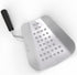 Poppy's Large Aluminum Popcorn Scoop - Kernel Sifting Speed Scoop for Home and Commercial Use