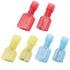 100PCS Fully Insulated Spade Disconnect Wire Connectors, Male Female 10-12 14-16 16-22 Gauge