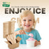 Concession Essentials 2.75" Pack 200ct Natural Wooden Ice Cream Spoons Eco-Friendly Mini Tasting and Craft Spoons