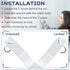 Lanties 103 Set 100 3 Pcs T-Screw Wrench Include T-Head Screw and Security Hardened Security Picture Hanger Wrenches