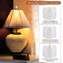 44mm 1/4-27 Inch PATIKIL Lamp Shade Finial, Lamp Finials Caps Knob Threaded Alloy Solid Lamp Finial Decoration for Lamp