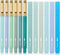 Mr. Pen Aesthetic Highlighters and Pens, 12 Pack, Forest Green Color Bible Highlighters, No Bleed Highlighter Pens for