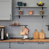 8 6 Inch 4 Black Wall Shelf Brackets, x Iron Metal Shelf Brackets L Shaped Corner Support Brackets for DIY Floating