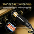 3.0 3.28ft B,4N Core,24K Card,Mixer,Synthesizer(3.28ft/1m) USB HiFi Audio Cable -USB A to USB OFC Gold-Plated