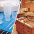 250ml-300ml Plastic Graduated Beaker (1 Pack), Transparent PP Mixing Cup for Kitchen Lab Measuring