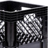 Juggernaut Storage 16 Quart Stackable Black Crate with Handles – Heavy-Duty Plastic, 2 Pack for Home, Office, Garage