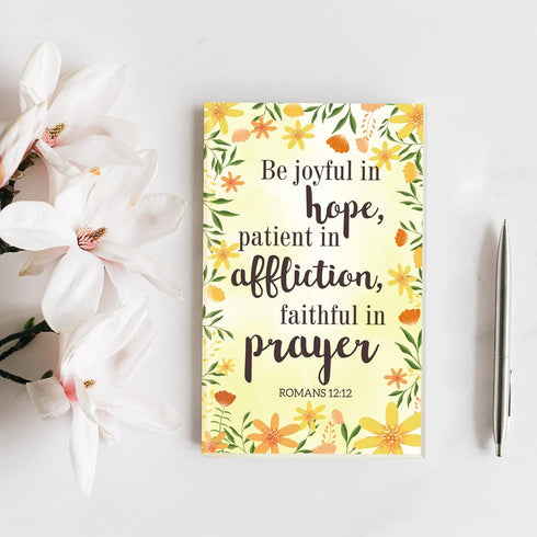 Fancy Land Bible Verse Christian Notebooks, 6 Pack, Prayer Journal for Women, Inspirational Scripture Lined Notepads