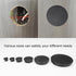 Baomain 100-Pack Plastic Hole Plugs Black 1/2" (12.6mm) Locking Plugs for Furniture, Cabinets & Automotive