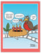 NobleWorks Jumbo Funny Mother's Day Greeting Card (8.5 x 11 Inch) - Cartoon Humor for Mom - Picky Eaters J9220MDG-US