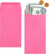 Okuna Outpost 100 Pack Money Envelopes for Cash, Payroll, 100GSM, Pink (4 x 7 In)