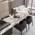 Decoroom 17.71"x118" Marble Contact Paper for Countertops, Glossy Peel and Stick Granite Wallpaper for Kitchen Cabinets