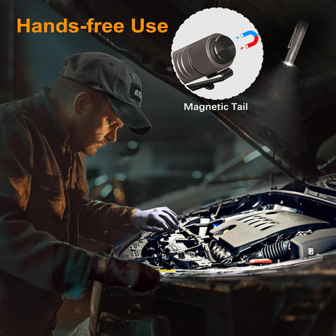 T1A Clip,1300 VTIGER Mini Pocket EDC Flashlight with Lumen Compact AA Rechargeable LED Little Flashlights, Super Bright