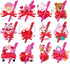 Pasimy 24 Sets Valentines Day Sticky Notes with Pens - Stationery Gift Notepads for Students Office School Class