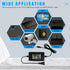 YM E-Bright 12V 5A Power Supply Adapter, 100V-240V AC to 12V DC Converter for LED Strip Light