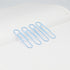 Large Paper Clips, Jumbo, 50mm, 2 inches, Smooth, 100 Pcs/Box (Light Blue)