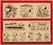 Beverly Snoopy Stamp Hanko Wooden Reward Stamp Set, English SDH-112
