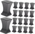 Holibanna 20pcs Square Lamp Finials Replacement Light Screw Caps for Desk Floor Lamps