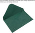 PATIKIL Mini Envelopes, 100 Pack Dark Green Gift Card Business Card Envelopes for Weddings, Greetings