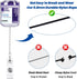Funny Nurse Badge Reel Buddy, Work ID Badge Holder with Retractable Clip, Sani Wipes Cute Medical Badge Clip for RN CNA