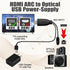 192KHz PCM/LPCM/Dolby 5.1/DTS 5.1[No HDMI ARC to Optical Audio Adapter, HDMI ARC Cable for Soundbar to TV, Plug & Play