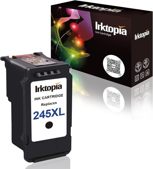 Inktopia Compatible Ink Cartridge Replacement for Canon PG 245XL 245 XL (Single Black)