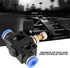 10Pcs/Set Pneumatic Speed Valve, 6mm Throttle Valve, Check Valve, Push In Speed Controller for Air Hose