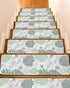 BOHOOSKYLAR Gray Lobster Stair Treads Ocean Starfish Green Coral Shell Marine Life Indoor