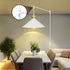13FT LYOOWNG Plug in Pendant Light, Bigger Hanging Lights with Plug in Cord On/Off Switch, Industrial Plugin Hanging