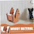 Packing Tape Cutter, Small Desktop Tape Dispenser, Kawaii Animal Tape Holder, Refill Tape Roller