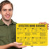 "Effective Hand Washing" Label by SmartSign, 10" x 14" Laminated Vinyl